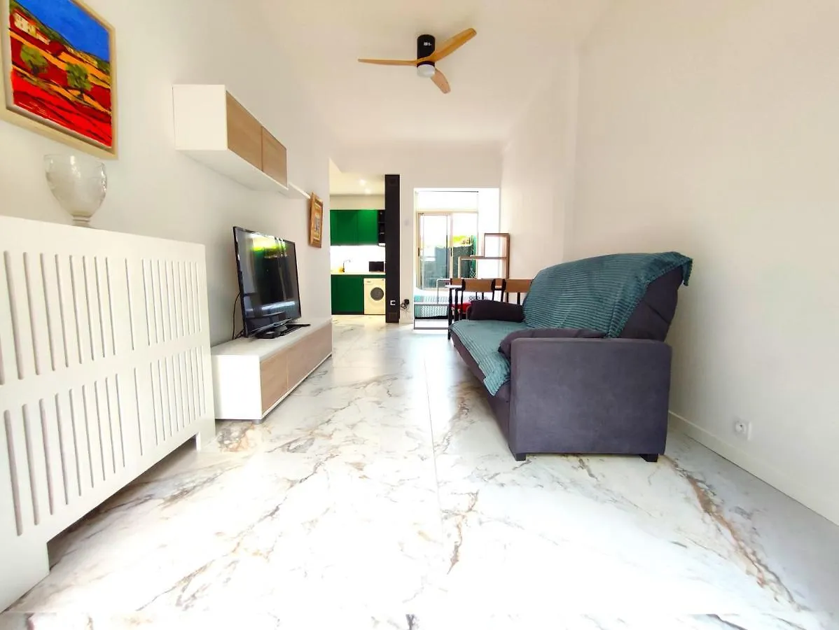 Lejlighed Garden Level Nearby Beach Nice Frankrig